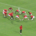 milan warming up 